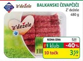 Balkanski Čevapčiči Z' dežele