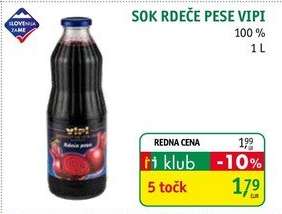 Sok Rdeče Pese Vipi