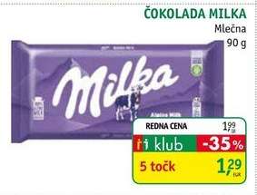 ČOKOLADA MILKA