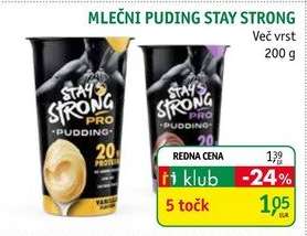MLEČNI PUDING STAY STRONG