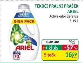 TEKOČI PRALNI PRAŠEK ARIEL
