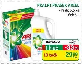 PRALNI PRAŠEK ARIEL