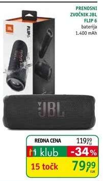 Prenosni zvočnik JBL Flip 6