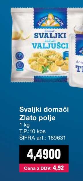 Svaljki domači Zlato polje