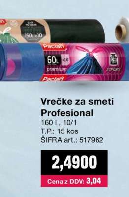 Vrečke za smeti Profesional