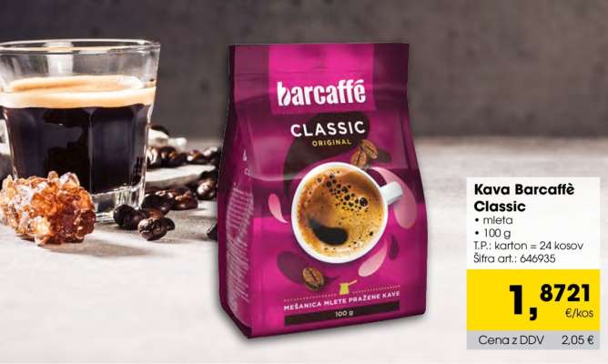 Kava Barcaffè Classic