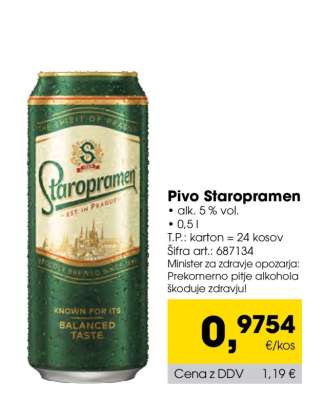 PIVO STAROPRAMEN