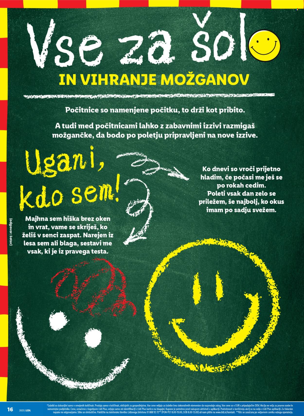 Lidl katalog. Stran 16