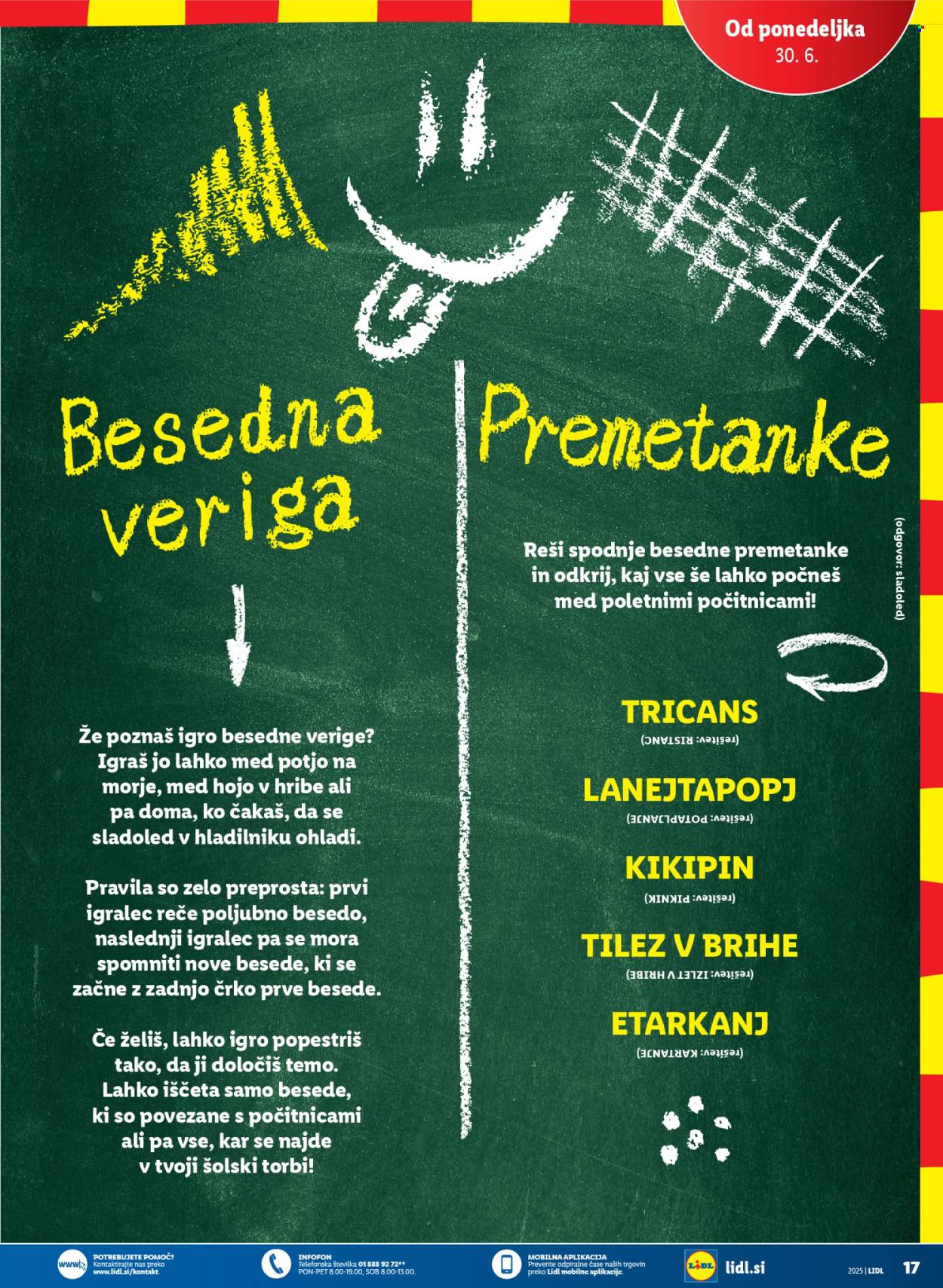 Lidl katalog. Stran 17