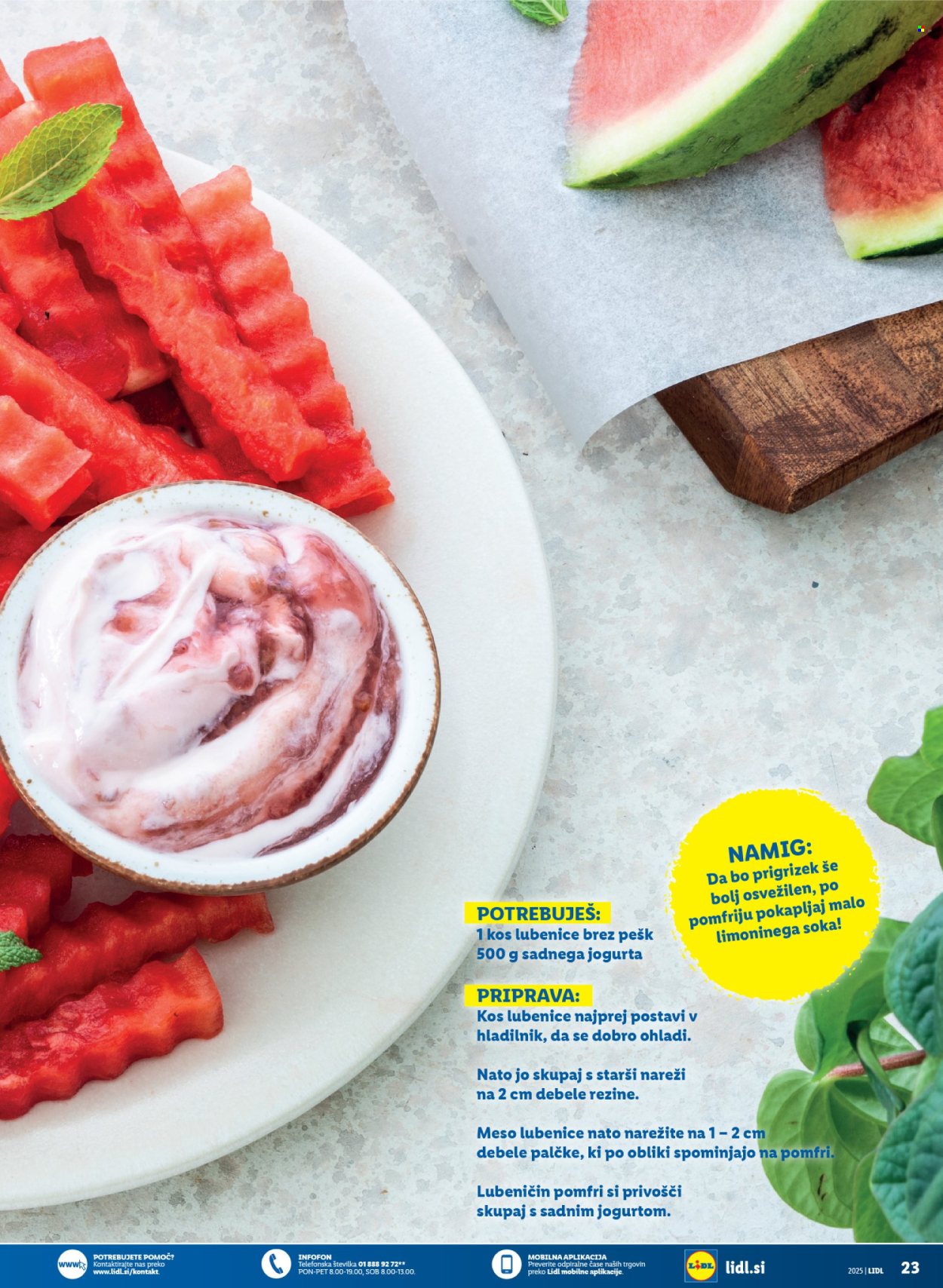 Lidl katalog. Stran 23