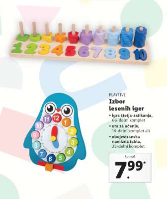 Izbor lesenih iger