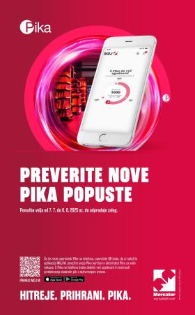 Mercator - Pika zgibanka