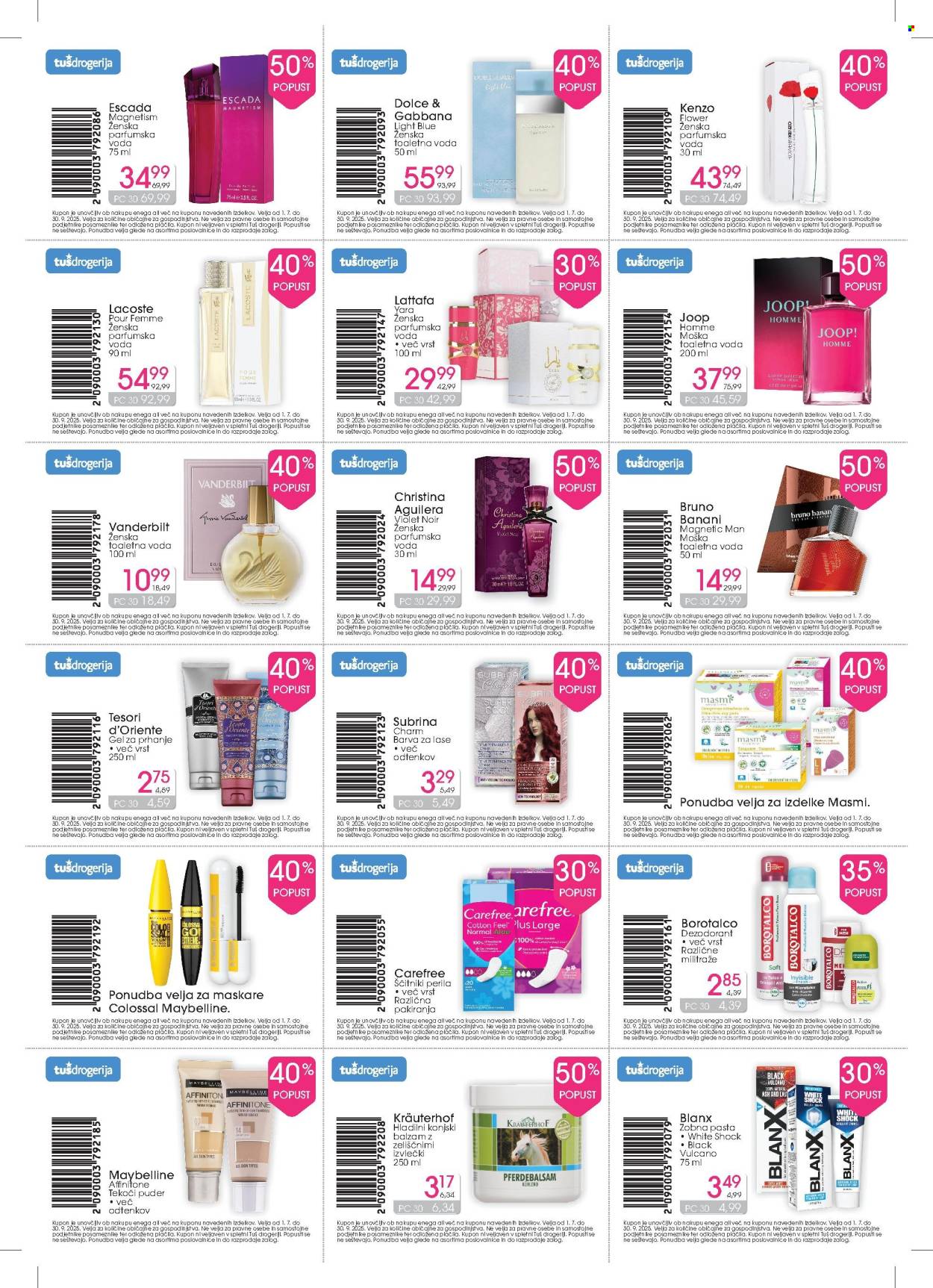 Tuš Drogeria katalog - 01.07.2025 - 30.09.2025. Stran 2