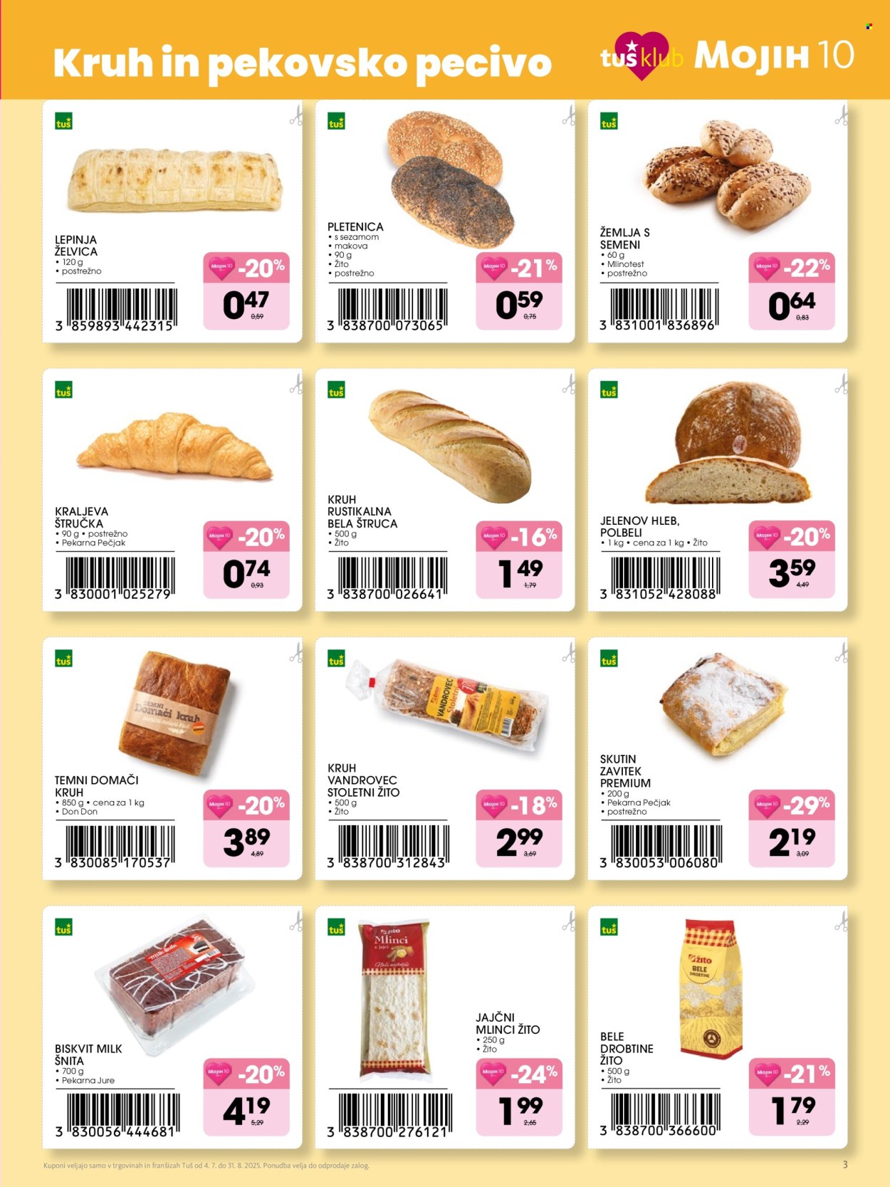 Tuš katalog - 04.07.2025 - 31.08.2025. Stran 3