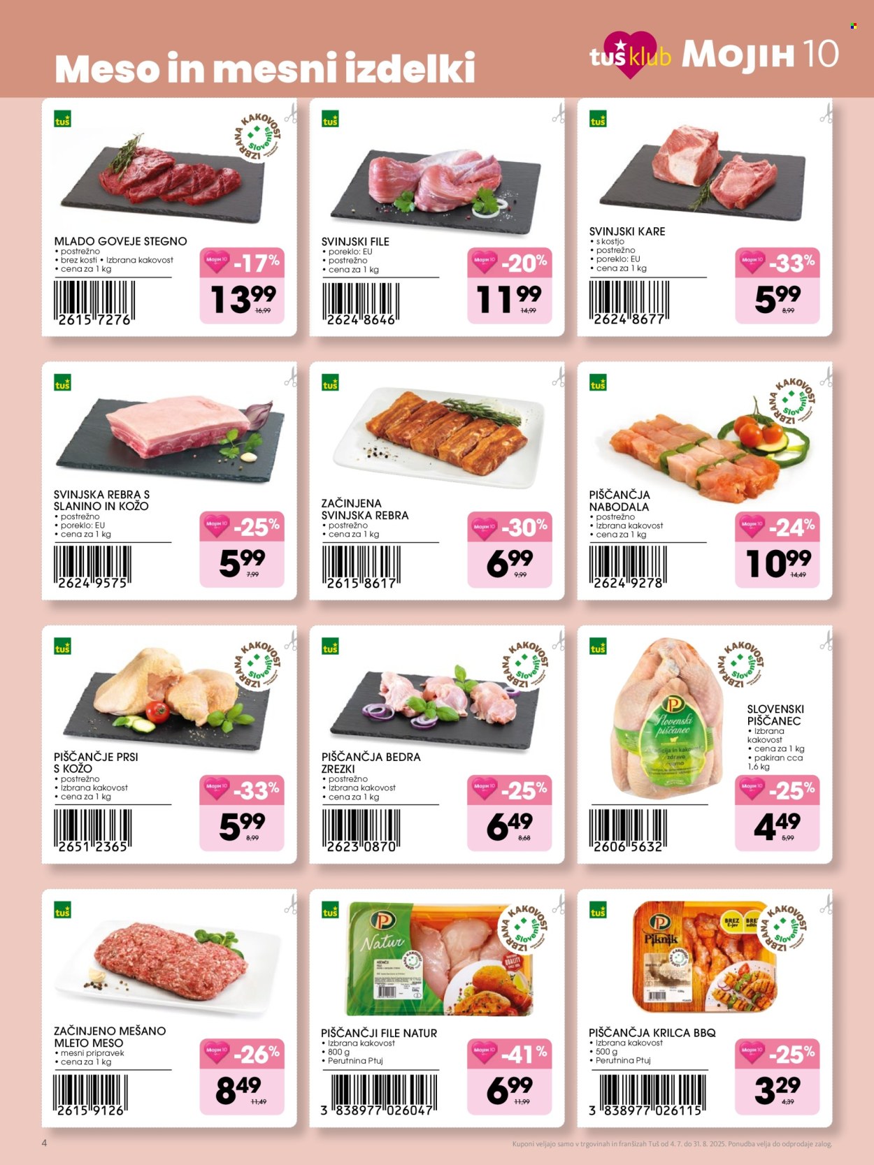 Tuš katalog - 04.07.2025 - 31.08.2025. Stran 4