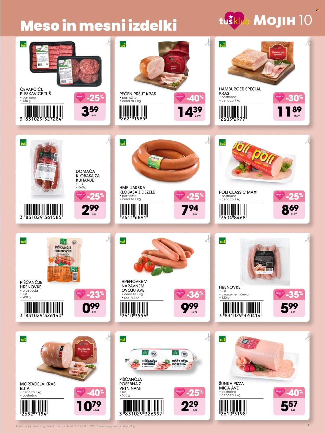 Tuš katalog - 04.07.2025 - 31.08.2025. Stran 5