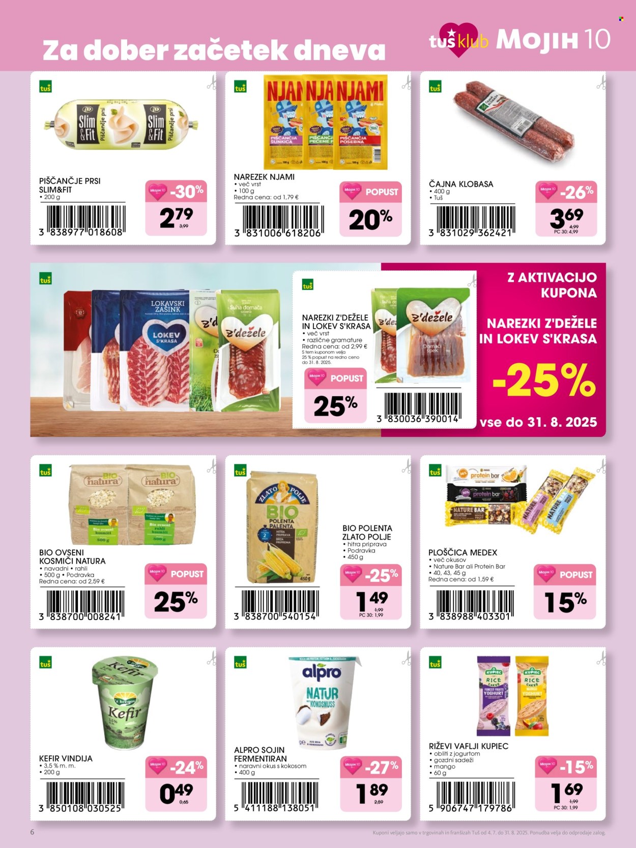 Tuš katalog - 04.07.2025 - 31.08.2025. Stran 6