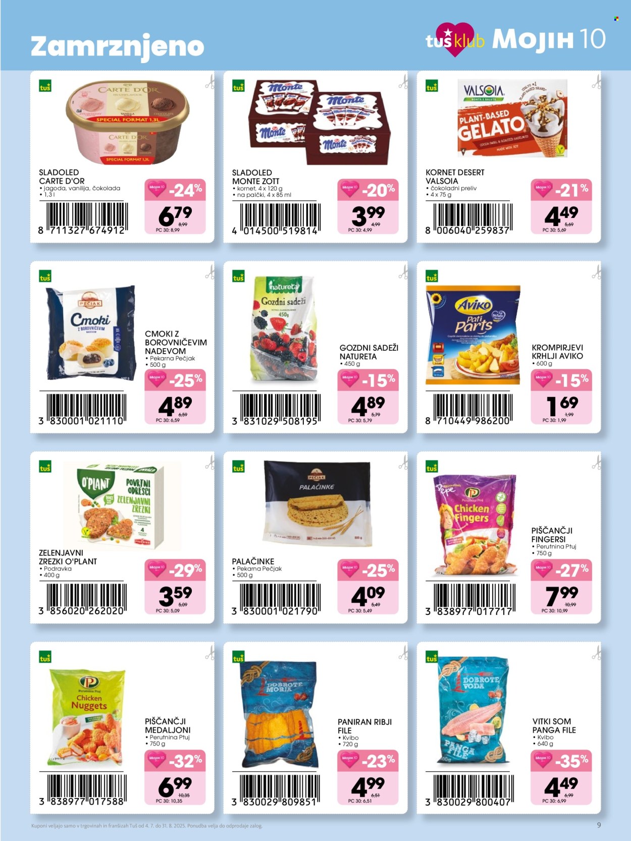 Tuš katalog - 04.07.2025 - 31.08.2025. Stran 9