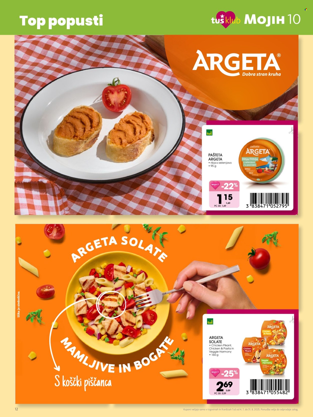 Tuš katalog - 04.07.2025 - 31.08.2025. Stran 12