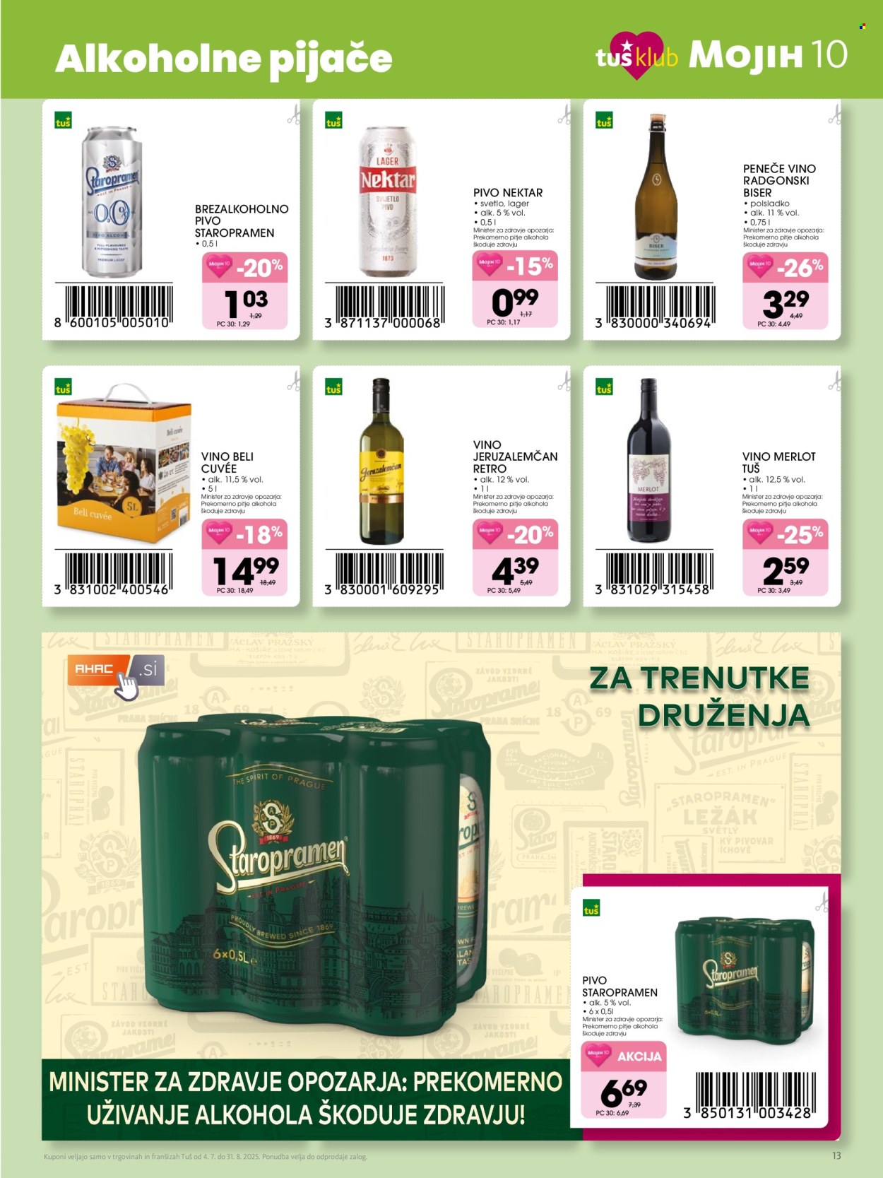 Tuš katalog - 04.07.2025 - 31.08.2025. Stran 13