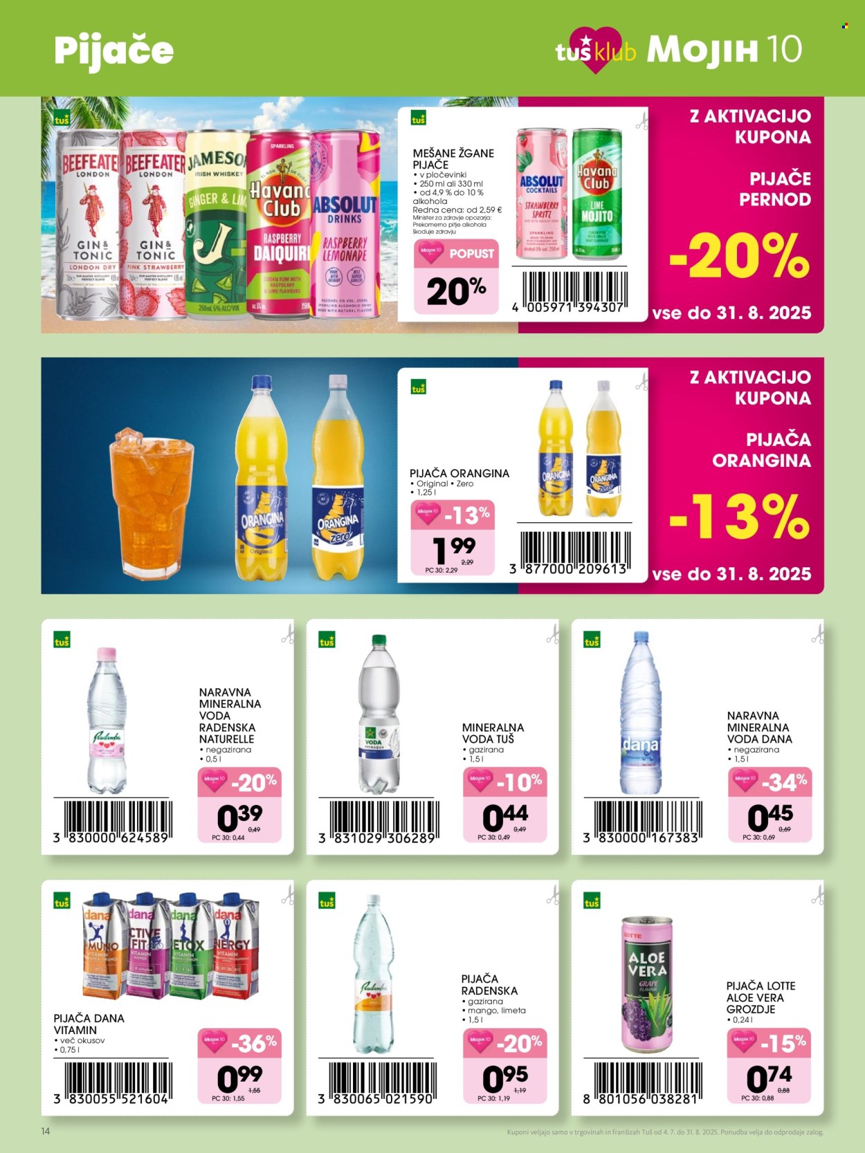 Tuš katalog - 04.07.2025 - 31.08.2025. Stran 14