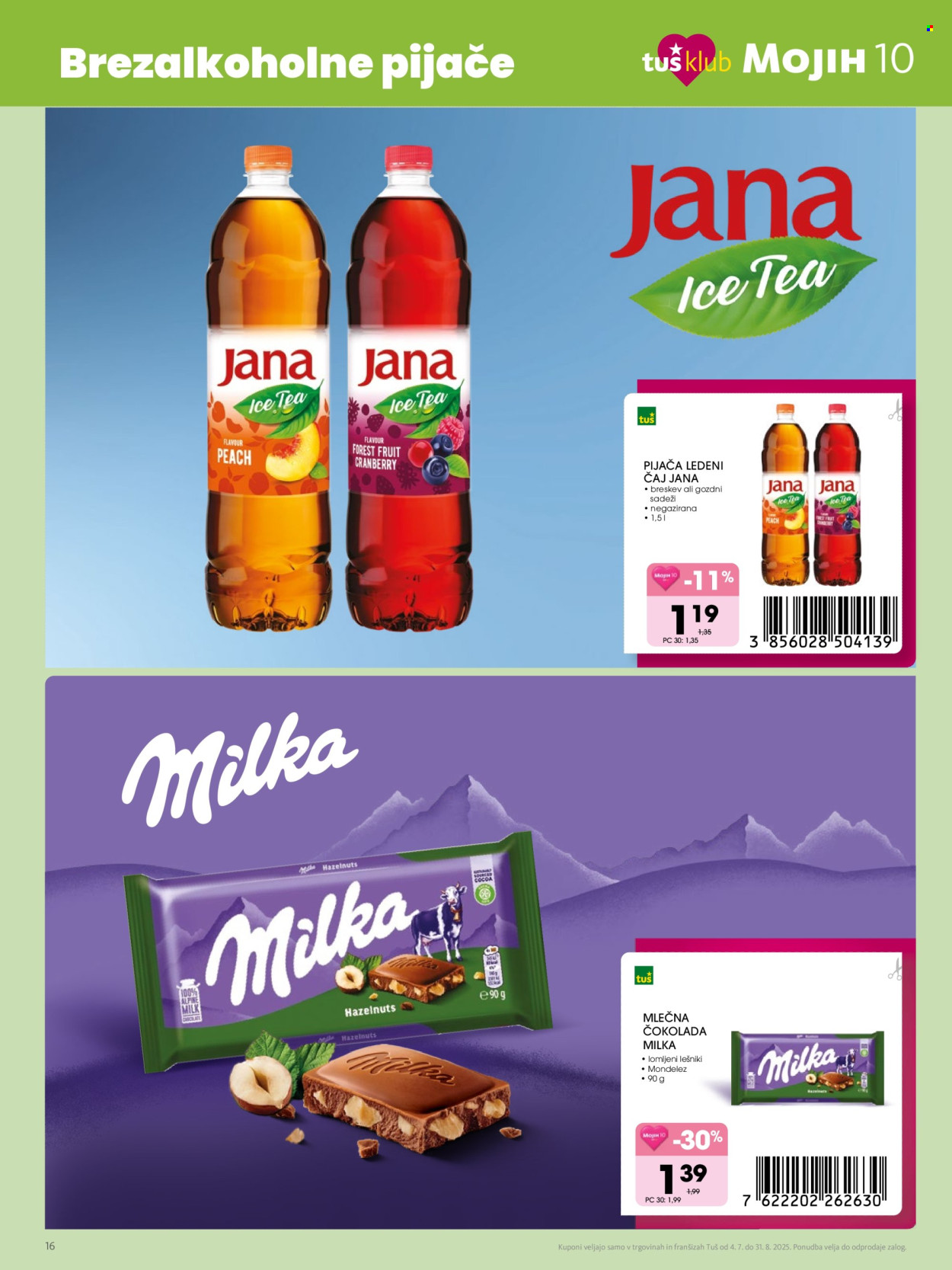 Tuš katalog - 04.07.2025 - 31.08.2025. Stran 16