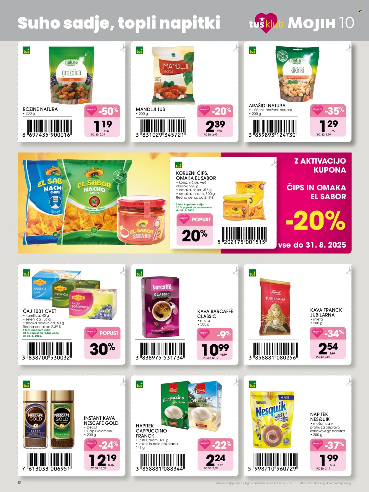Tuš katalog - 04.07.2025 - 31.08.2025. Stran 18