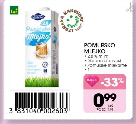 Pomursko Mlejko