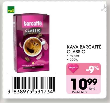 Kava Barcaffè Classic