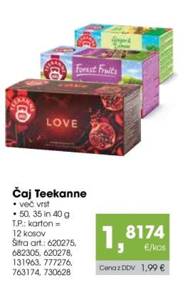 ČAJ TEEKANNE