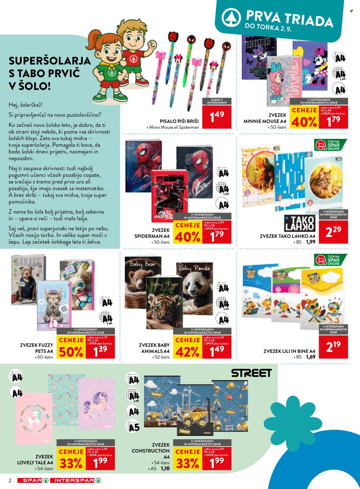 SPAR katalog - 30.07.2025 - 02.09.2025. Stran 2