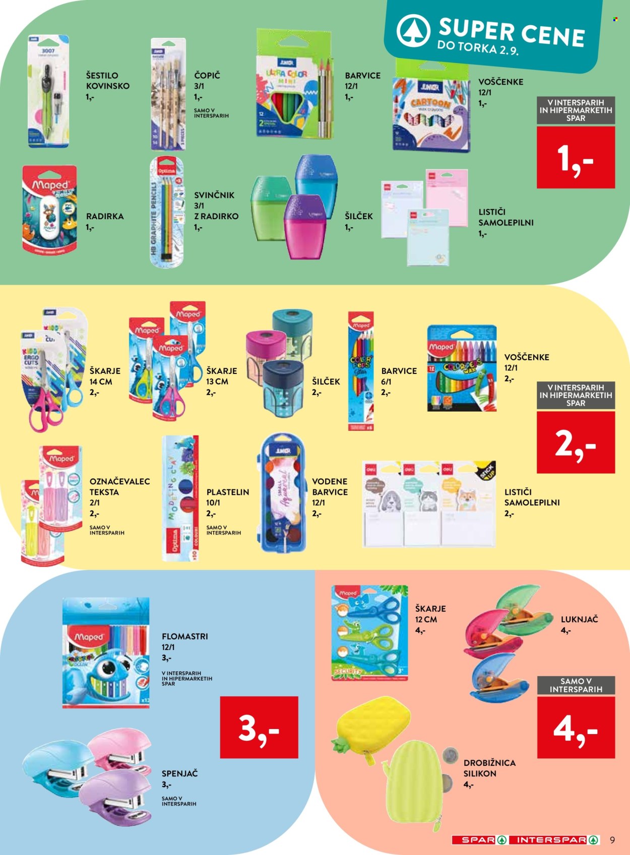 SPAR katalog - 30.07.2025 - 02.09.2025. Stran 9