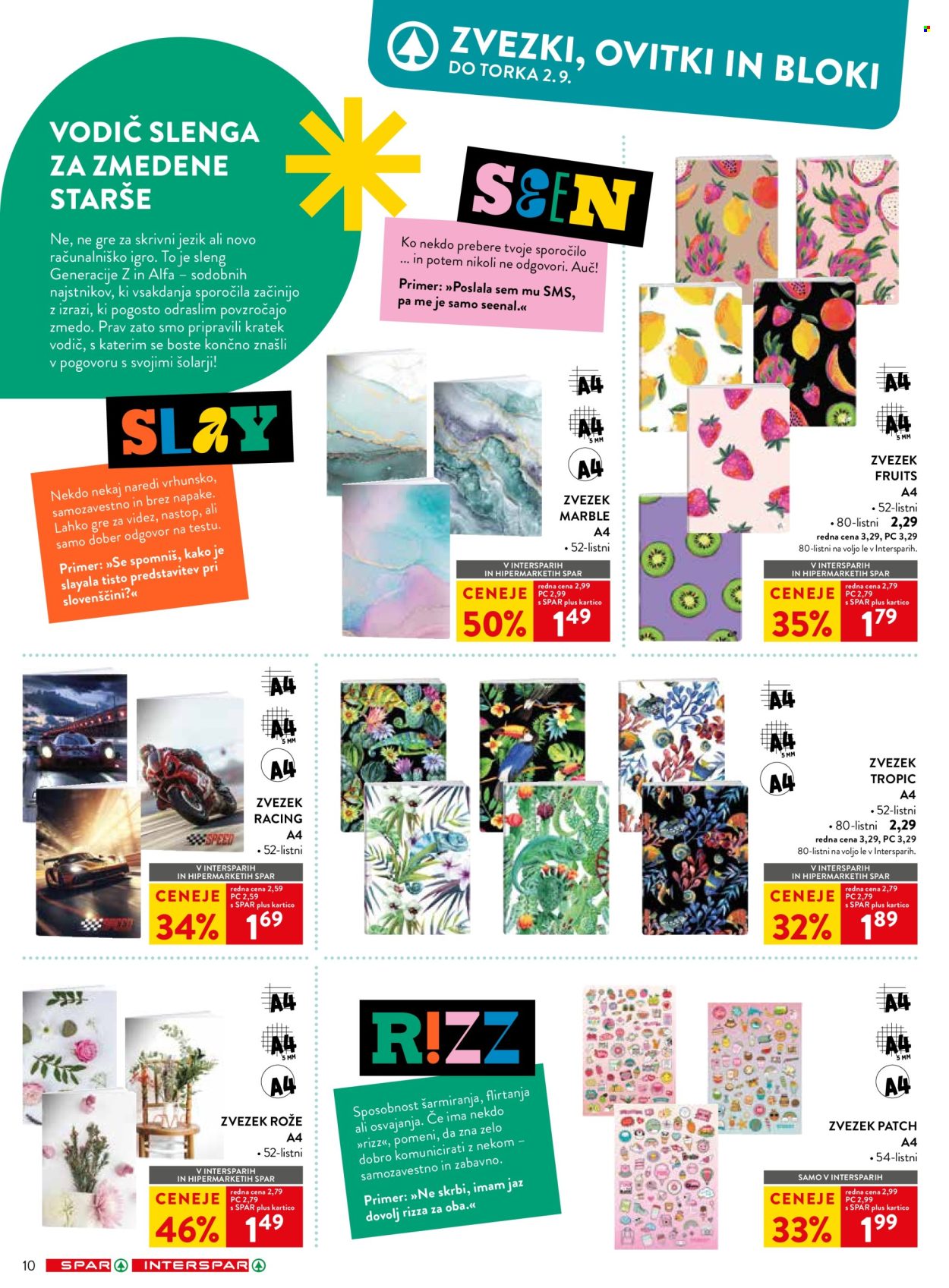 SPAR katalog - 30.07.2025 - 02.09.2025. Stran 10