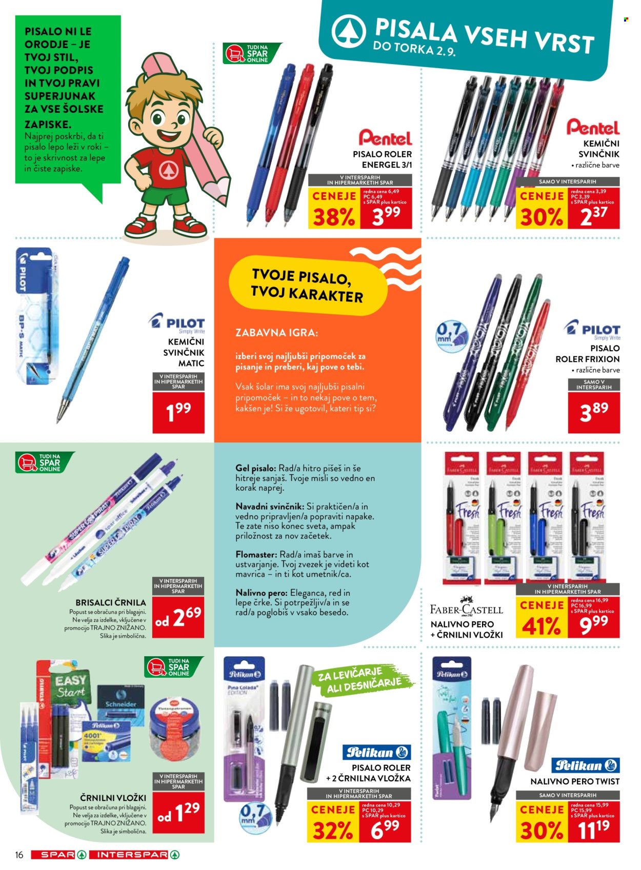 SPAR katalog - 30.07.2025 - 02.09.2025. Stran 16