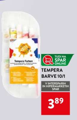 TEMPERA BARVE 10/1