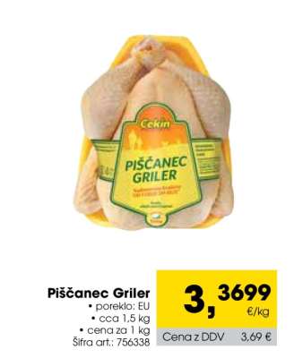 Piščanec Griler