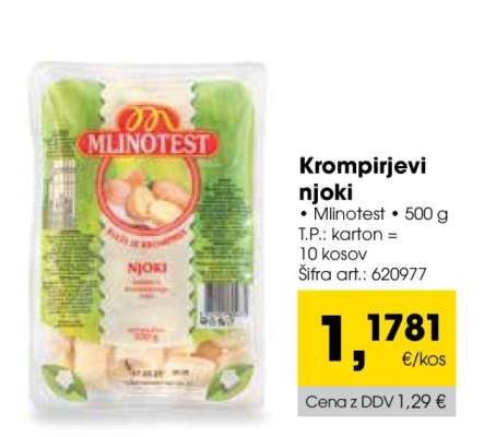 KROMPIRJEVI NJOKI