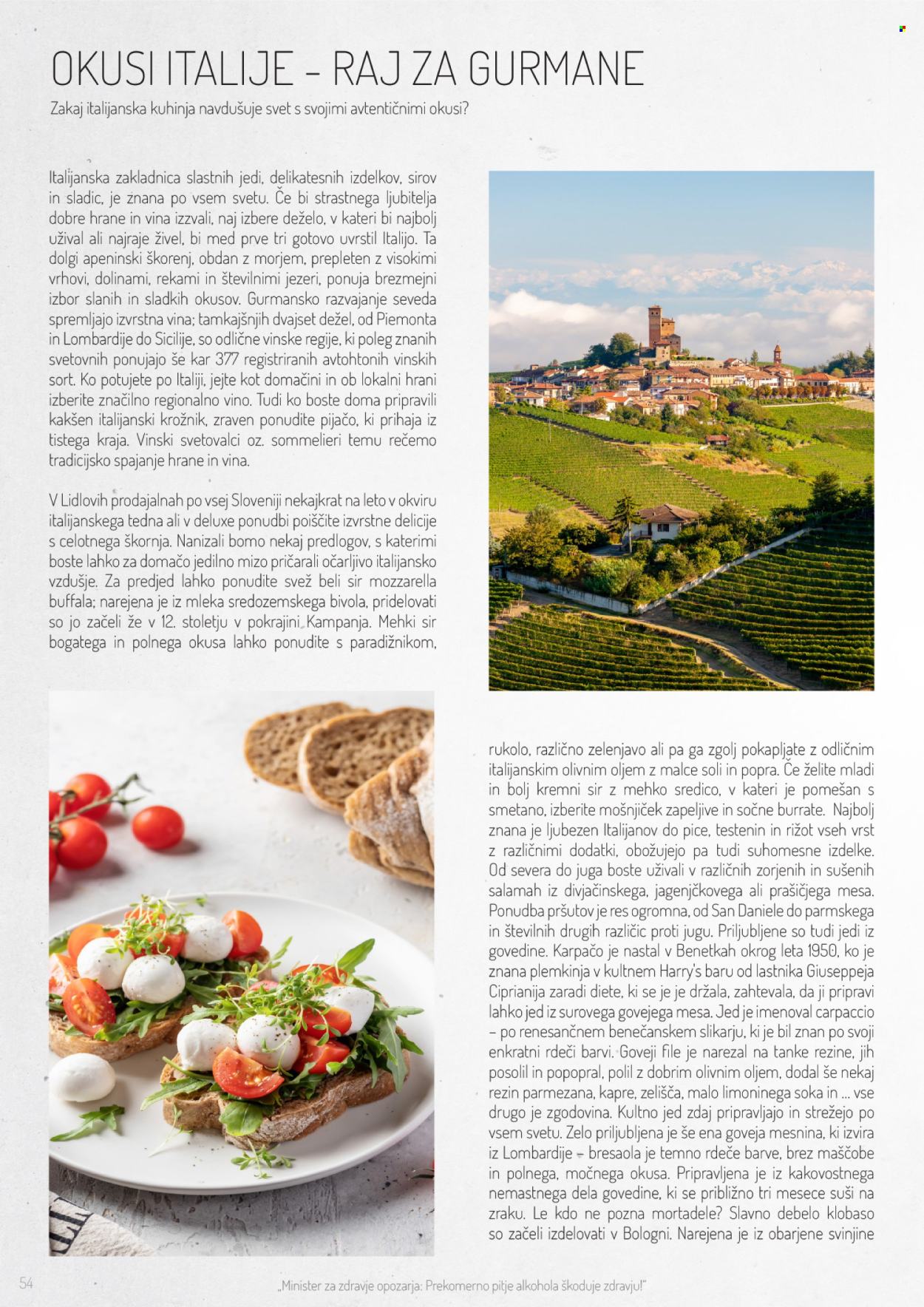 Lidl katalog. Stran 54
