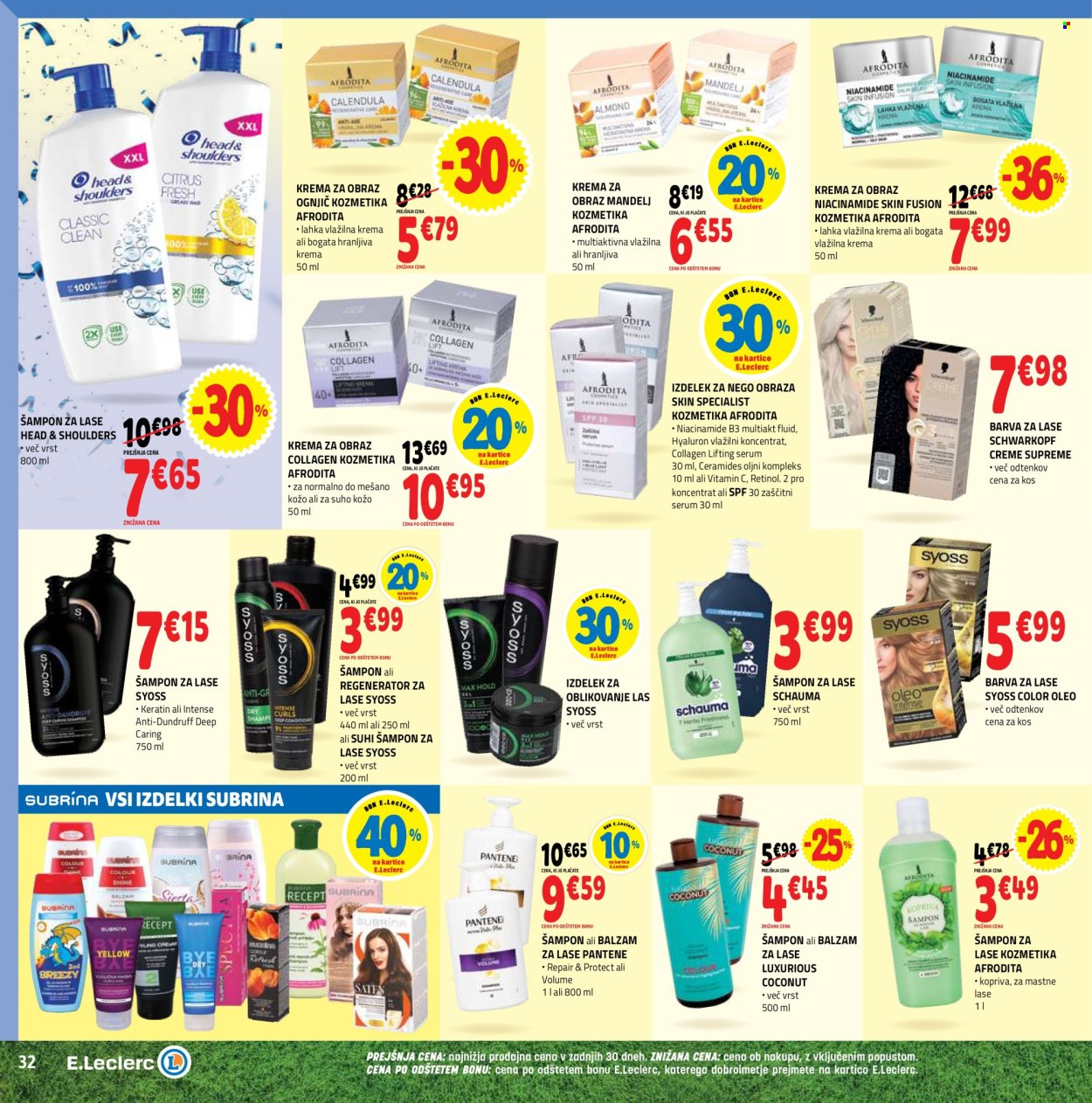 E.Leclerc katalog - 10.06.2026 - 20.06.2026. Stran 32