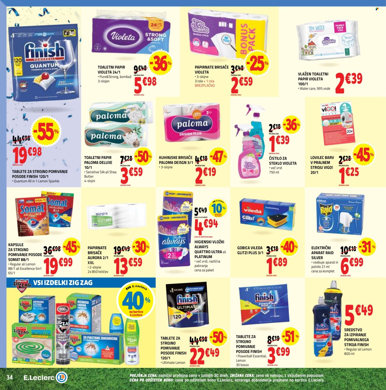 E.Leclerc katalog - 10.06.2026 - 20.06.2026. Stran 34