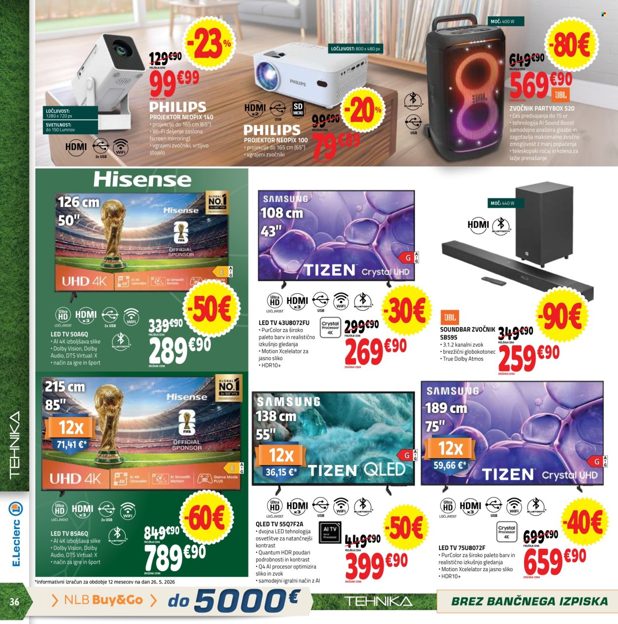E.Leclerc katalog - 10.06.2026 - 20.06.2026. Stran 36