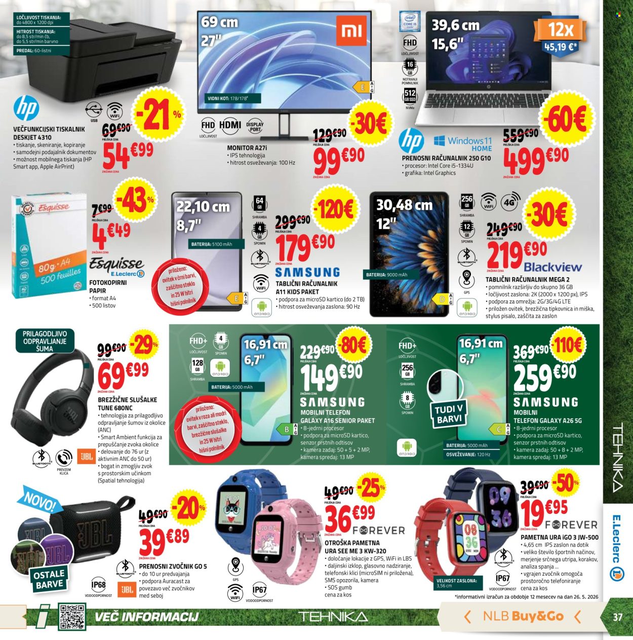 E.Leclerc katalog - 10.06.2026 - 20.06.2026. Stran 37