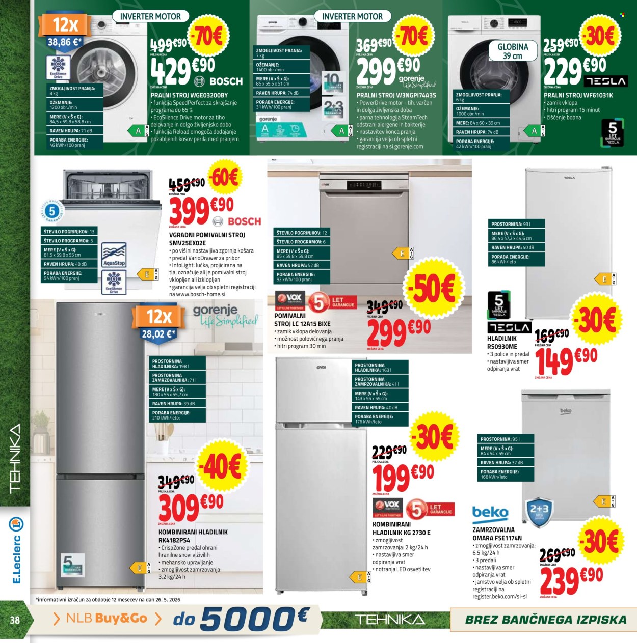 E.Leclerc katalog - 10.06.2026 - 20.06.2026. Stran 38