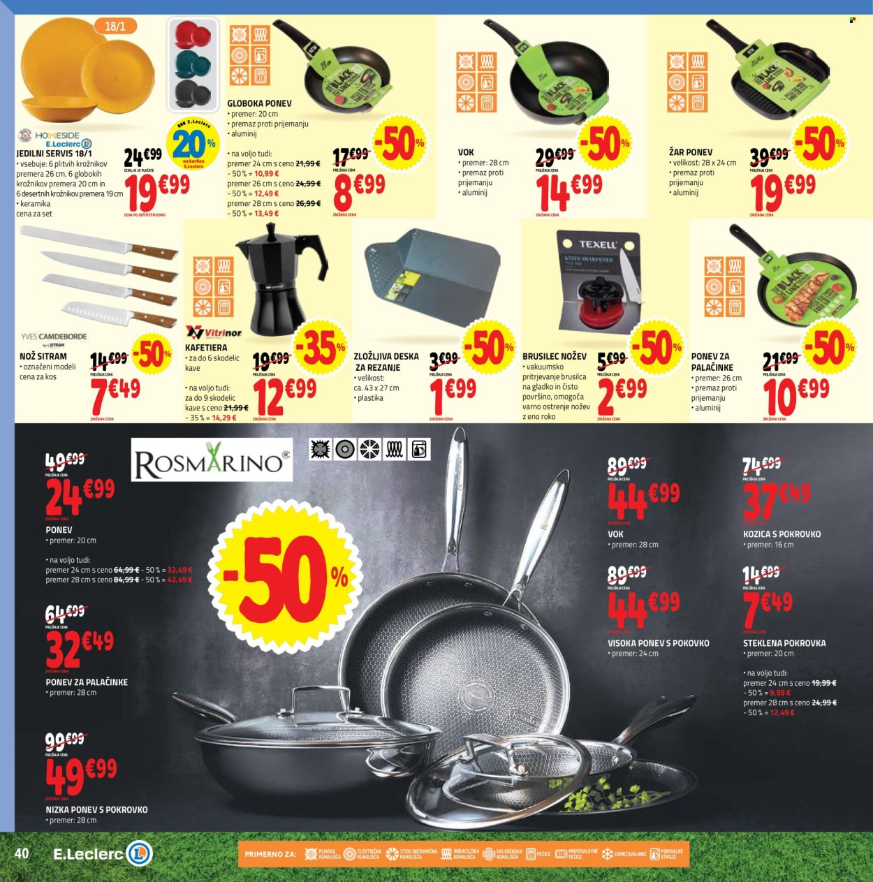 E.Leclerc katalog - 10.06.2026 - 20.06.2026. Stran 40