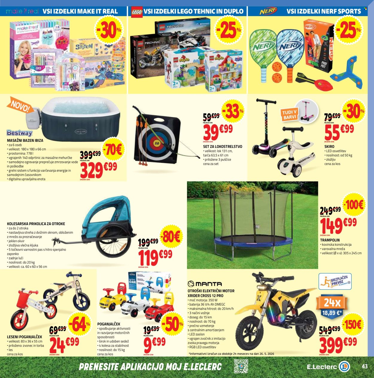 E.Leclerc katalog - 10.06.2026 - 20.06.2026. Stran 43