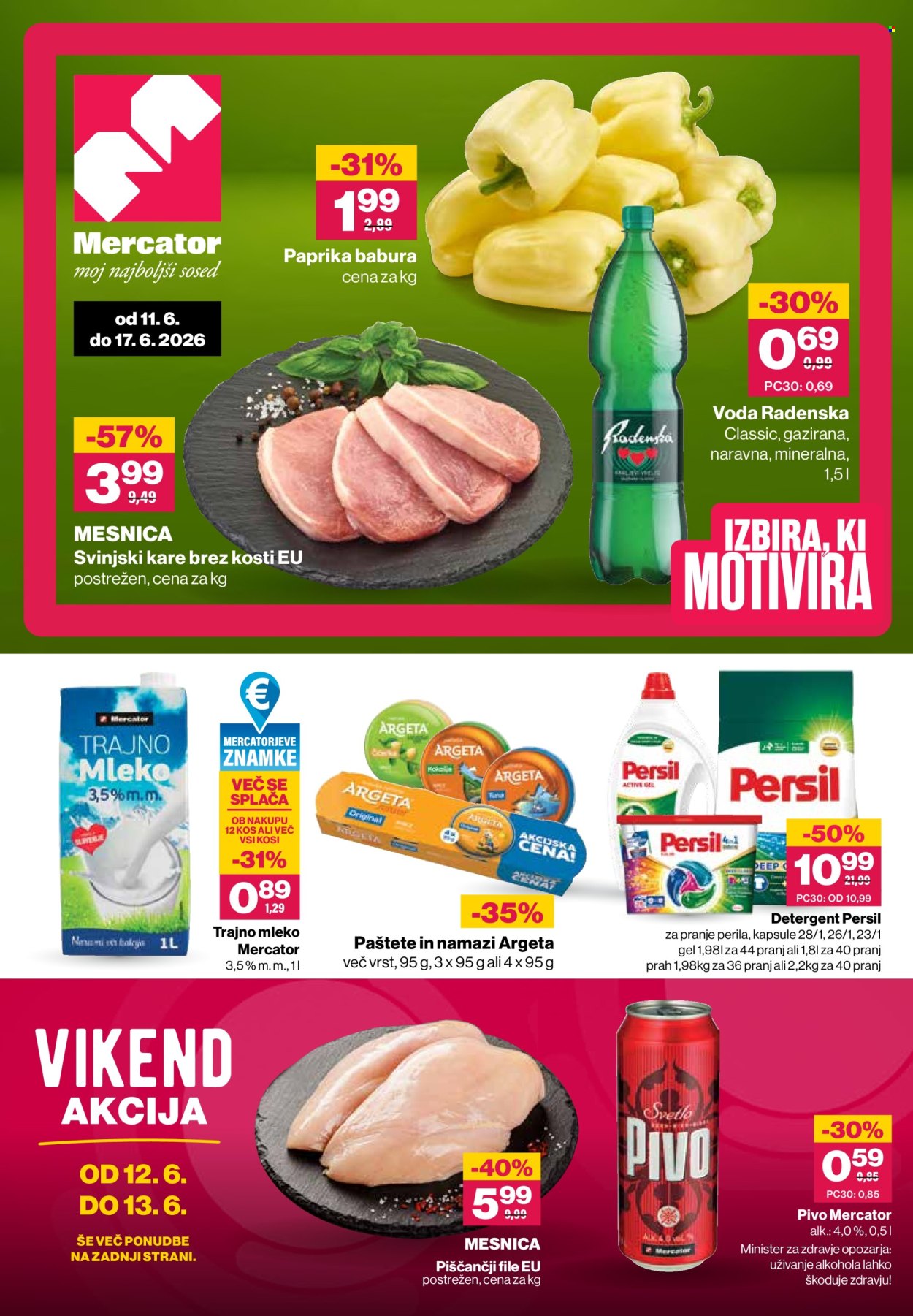 Mercator katalog - 11.06.2026 - 17.06.2026. Stran 1