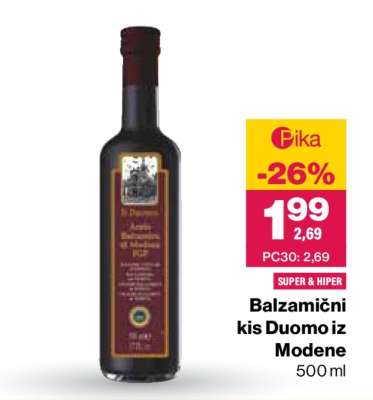 Balzamični kis Duomo iz Modene
