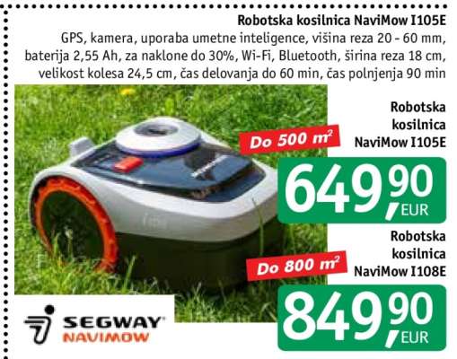 Robotska kosilnica NaviMow I105E