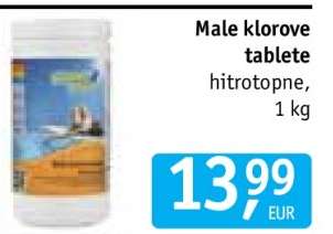Male klorove tablete