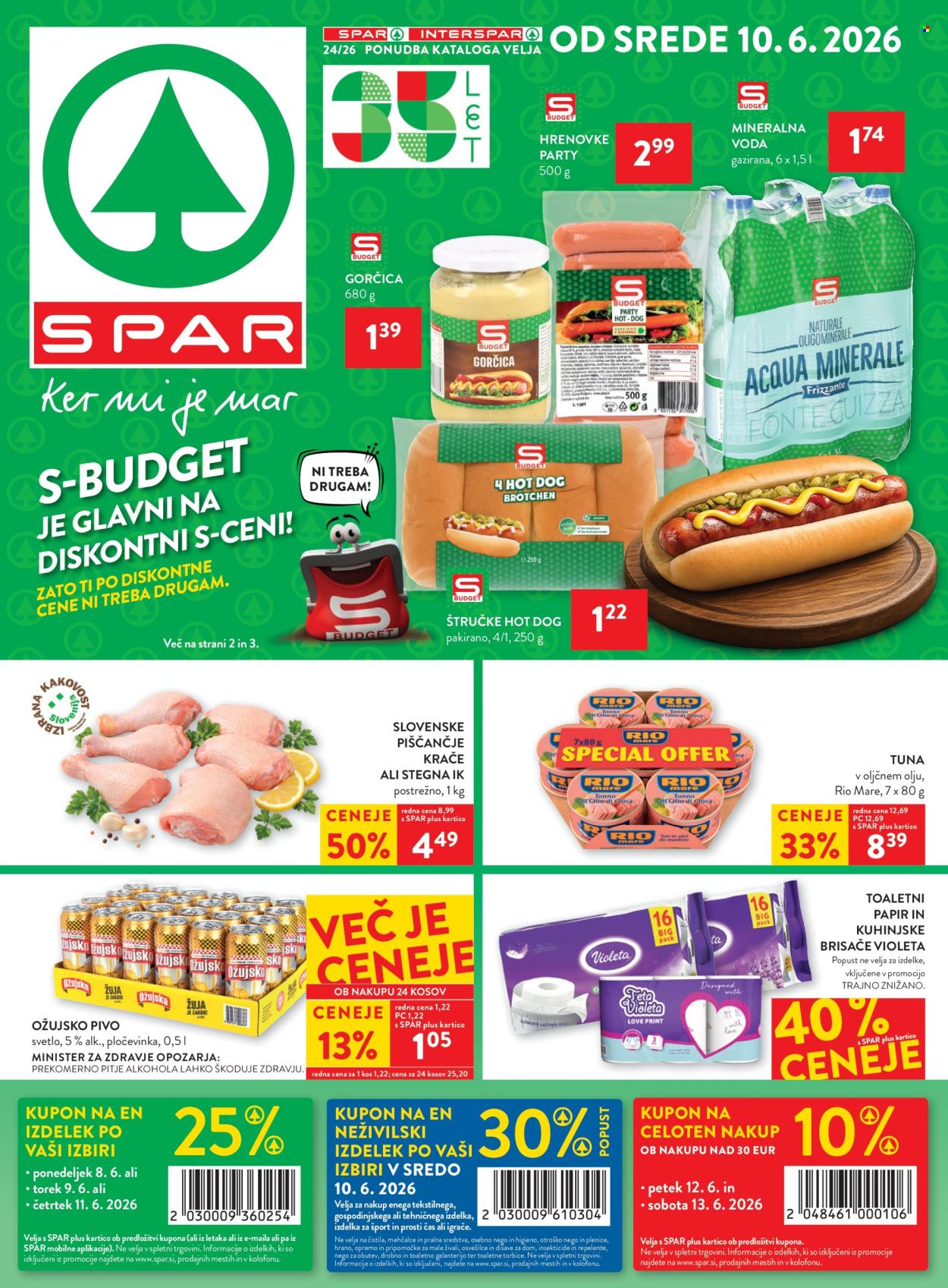 SPAR katalog - 10.06.2026 - 23.06.2026. Stran 1